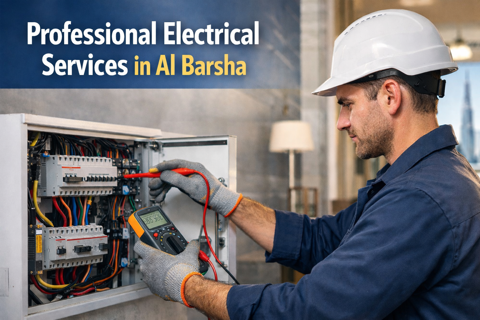 Best Electrical Service in Al Barsha – Reliable Electricians by Refine Space