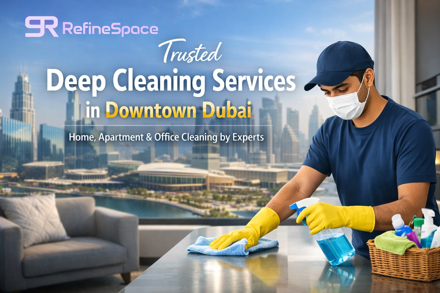 Best Deep Cleaning Services in Downtown Dubai | refine space