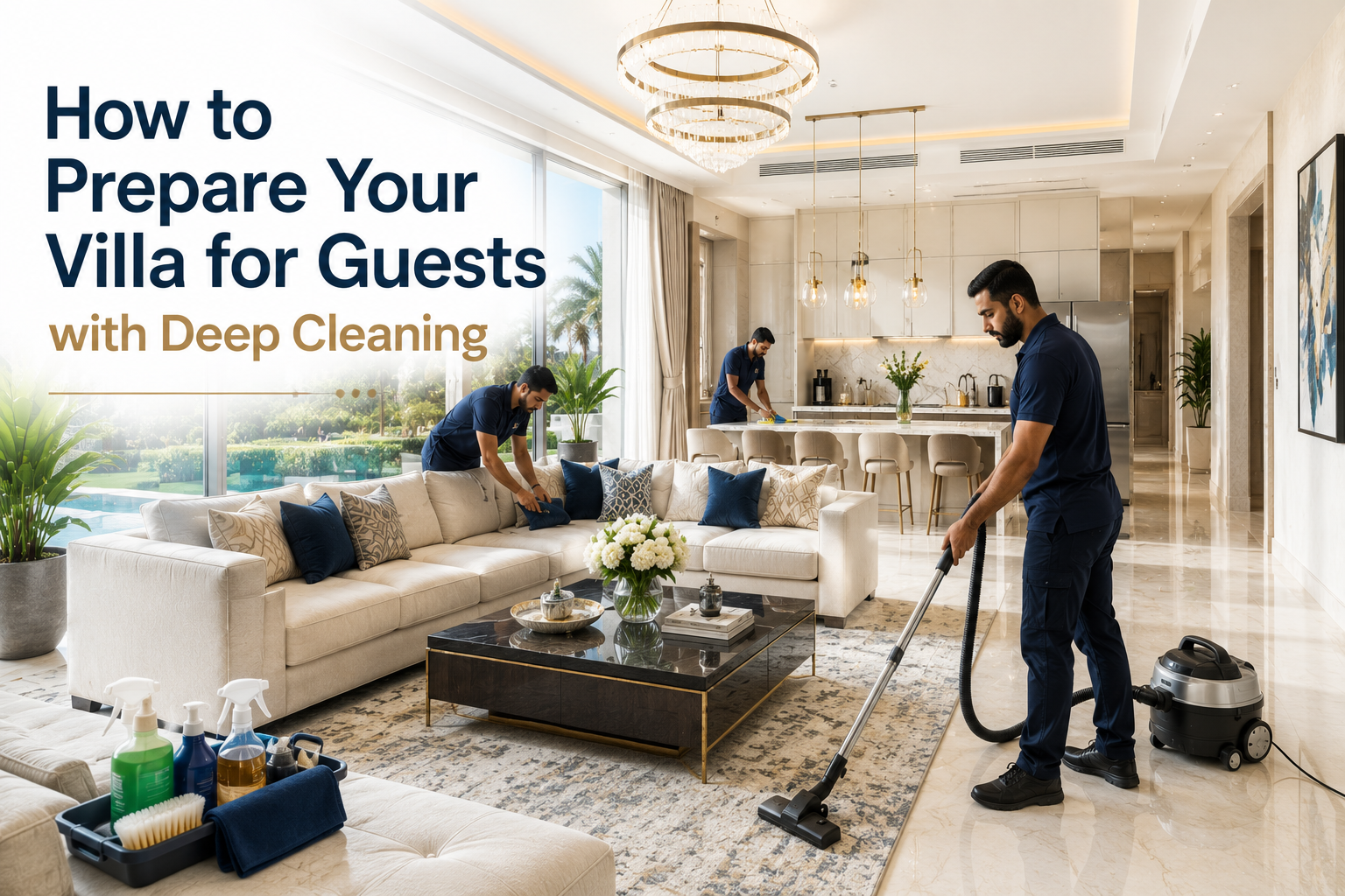 How to Prepare Your Villa for Guests with Deep Cleaning