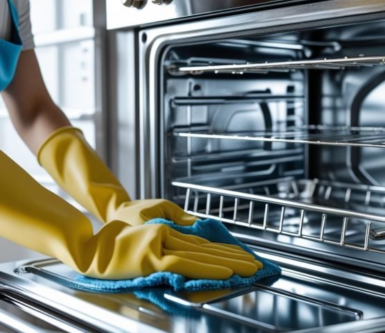 I need oven cleaning image like with a human claing