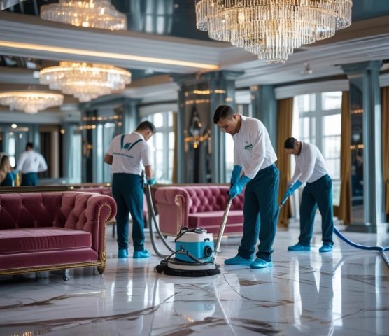 Professional Club deep cleaning